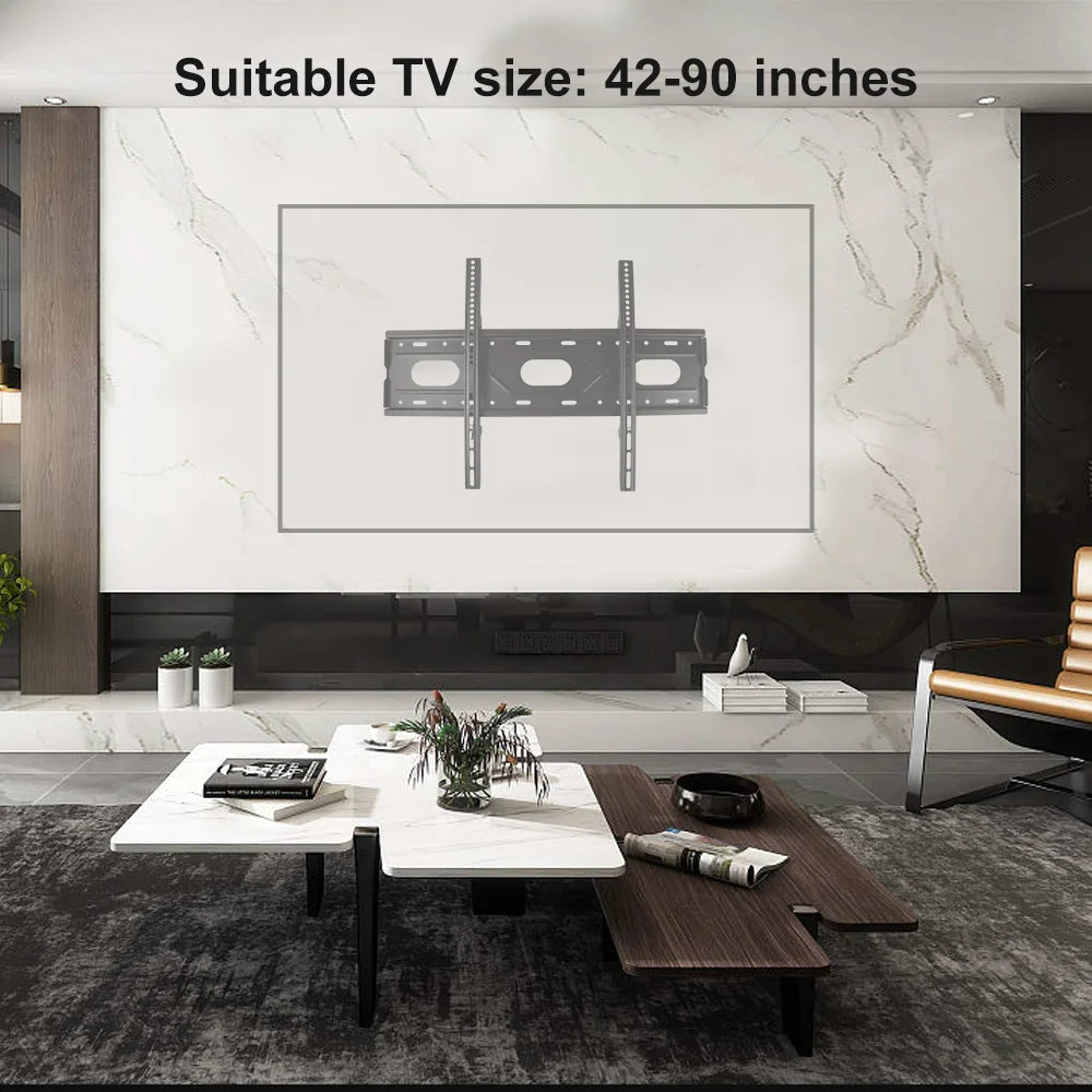 Universal LED LCD Plasma TV Wall Mount Bracket 42 50 55 65 70 75 80 85 90 Inch