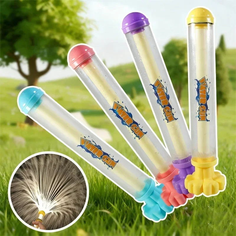 1/3PCS Fireworks Pull-out Water Gun Outdoor Splash Games Beach Swimming Pool Lawn Party Activities Interactive Water Spray Toy