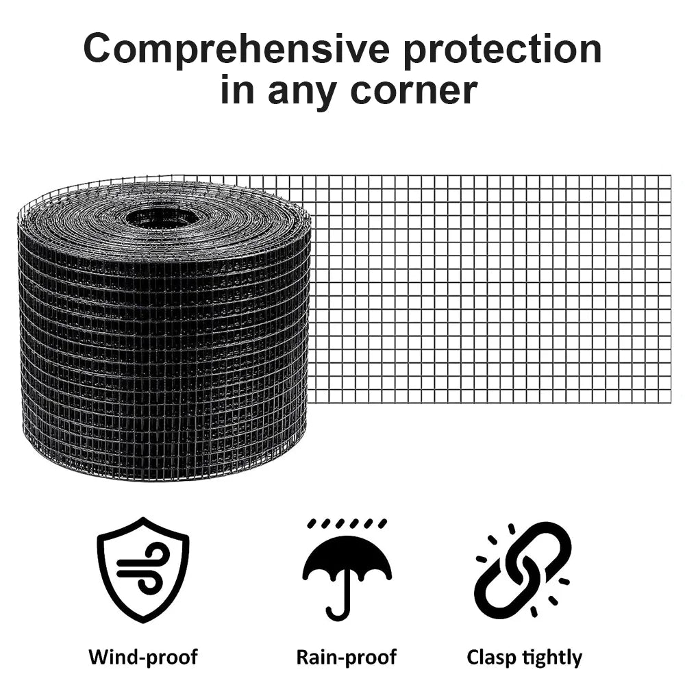 30m Solar Panel Bird Proofing KIT Stainless Steel Mesh 100 Aluminium Fasteners