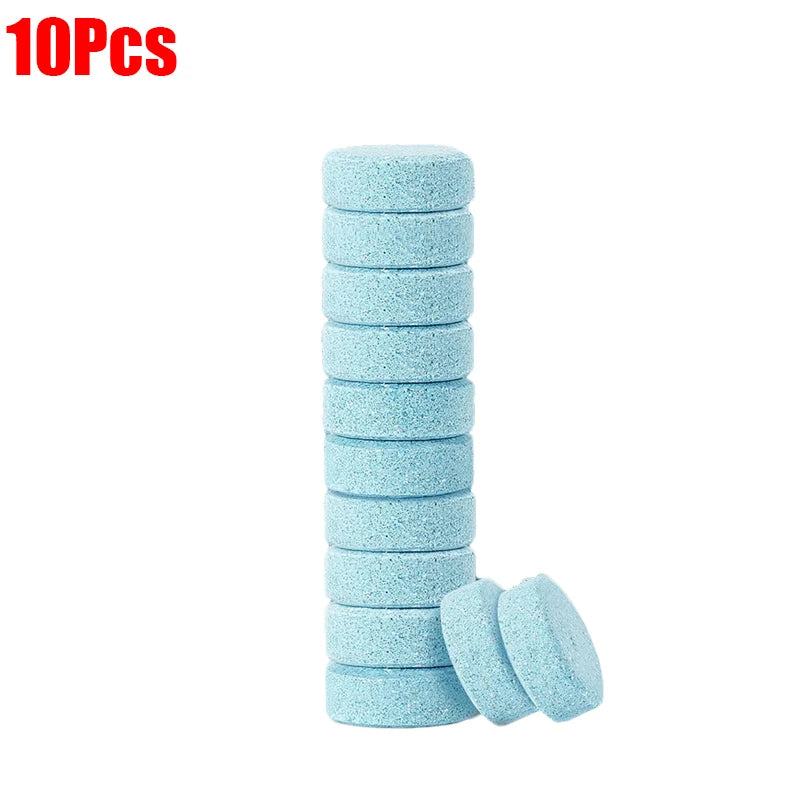 20Pcs Car Windshield Cleaner Effervescent Washer Tablets Car Solid Washer Agent Auto Glass Cleaning Tablet Car Cleaning Tools