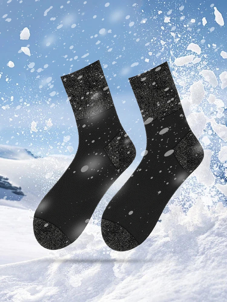 Winter Self-Heating Socks Breathable Thermal Heated Socks Foot Warmer Socks for Sports Camping Skiing Fishing