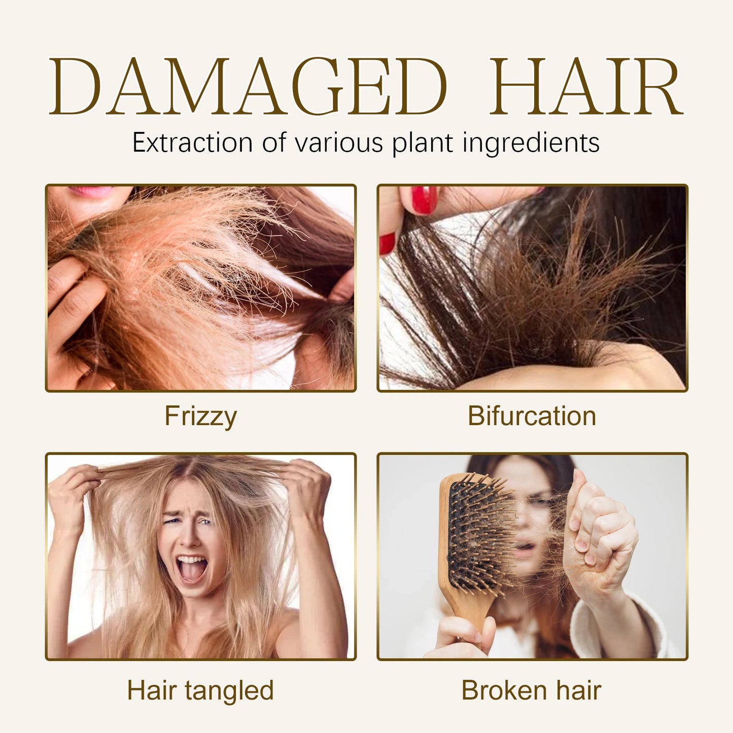 EELHOE Keratin Hair Growth Serum Natural Repair Essence Spray for Dry Curly Hair Hydrate Smooth Frizz Control Growing Hair Care