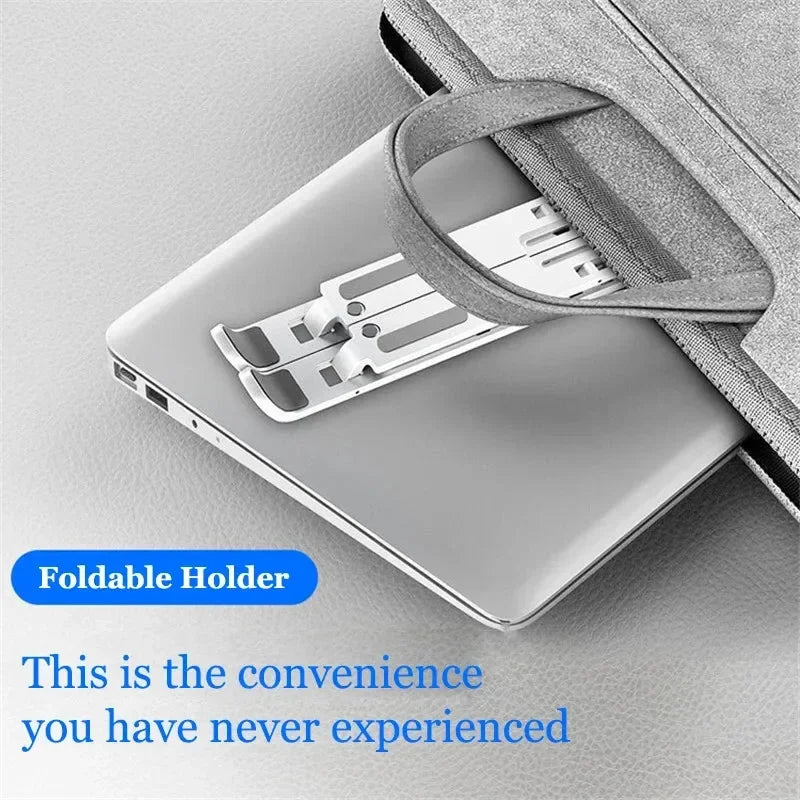 Portable Laptop Stand Adjustable Foldable Holder for MacBook Air Pro iPad Tablet Universal Notebook Computer Cooling Base