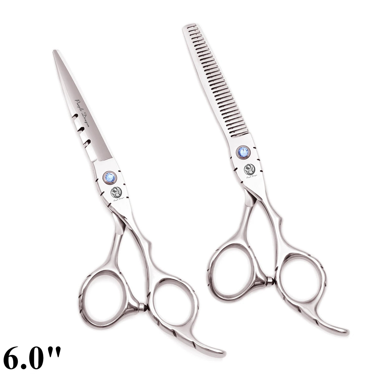 Professional Hair Scissors 5.5" 6" Purple Dragon Stainless Scissors for Hairdresser Salon Thinning Shears Hair Scissors Z1010