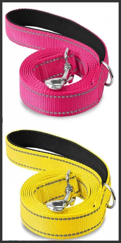 Cats Dogs Harness Collar Lead Strap Night Reflection Dog Pet Towing Rope 1.2/1.5/1.8m Guard Rope Pet Walking Training Leash