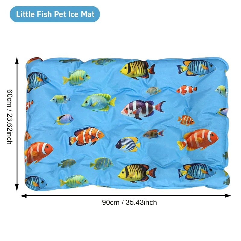 Pet Cooling Mat Air Conditioning Pet Mat Gel Pet Waterproof Leak-proof Sturdy Cat Kennel Outdoor Moisture-proof Pet Pad