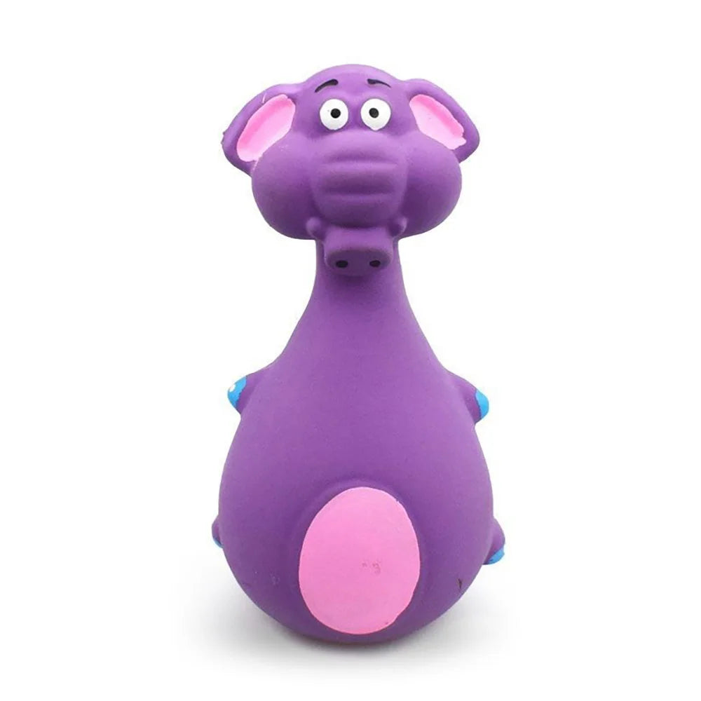 Dog Voice Toy Cartoon Shape Teddy Fadou Teeth Grinding Cleaning Plaything Rubber Anti Bite Training Pets Dogs Toys Pet Supplies