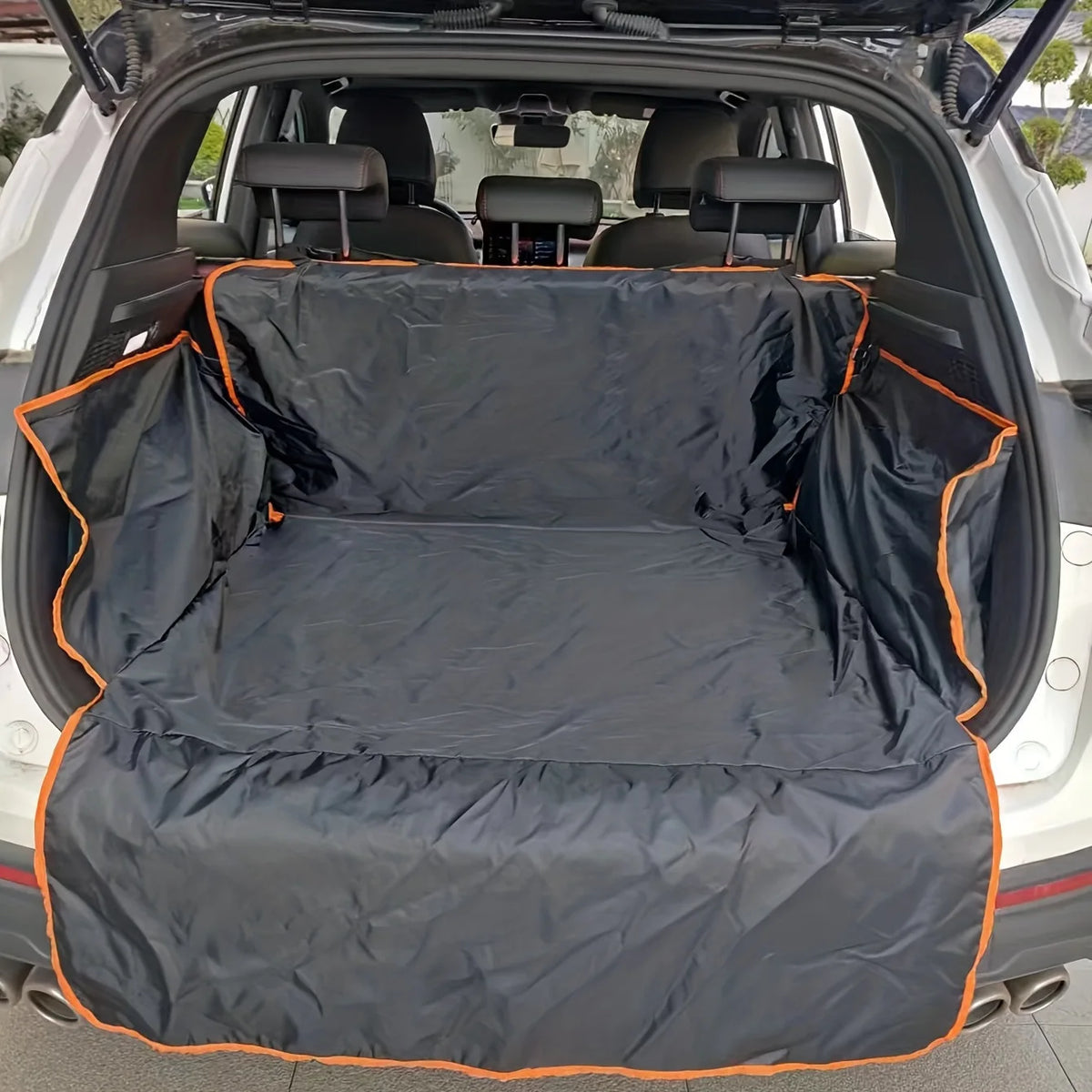 Homefish Pet Trunk Mat For Large And Medium Sized Dogs Car Tailgate Mat Anti Stain Pet Seat Cushion