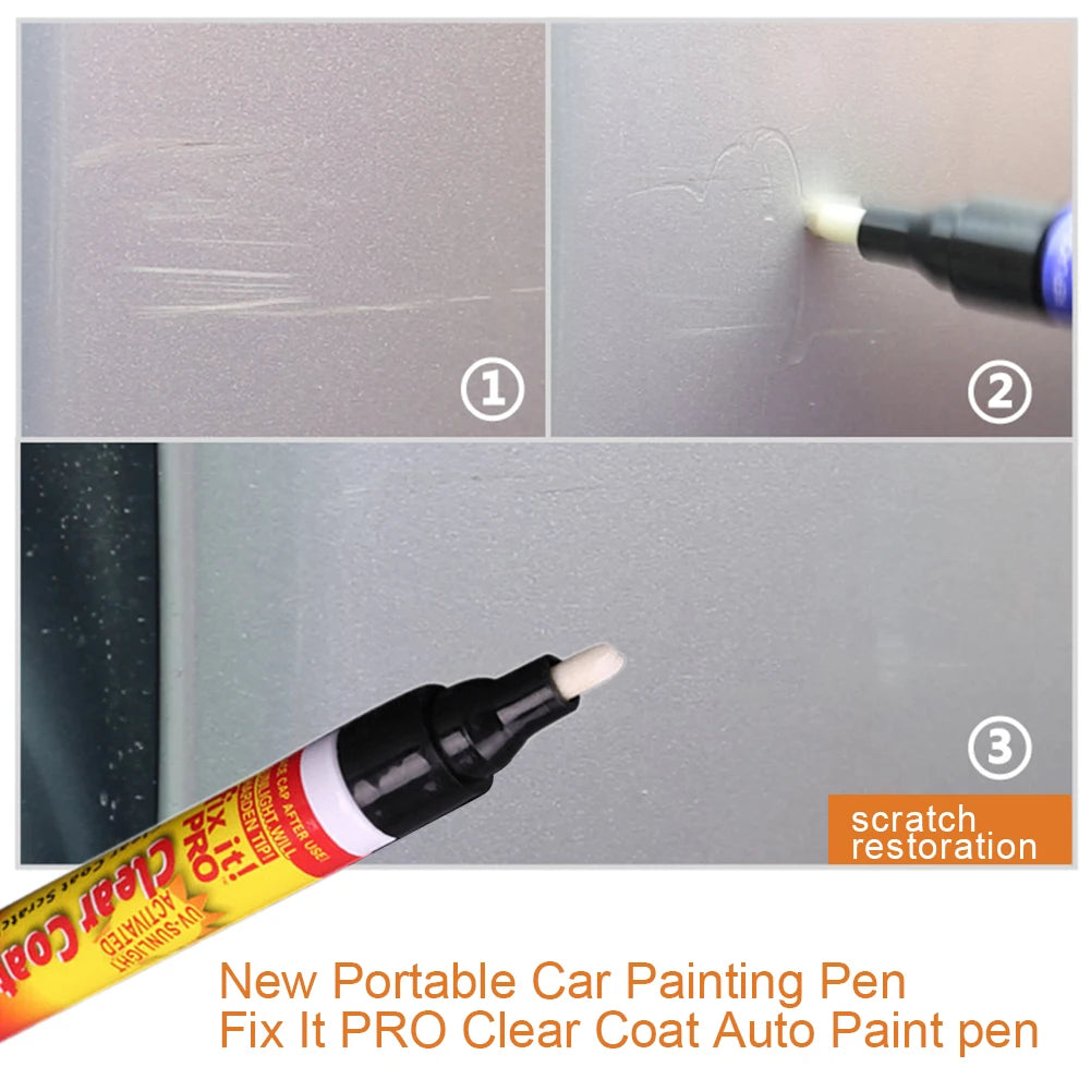 Car Auto Repair Paint Pen Portable Fix It! Pro Clear Coat Applicator Scratch Remover Universal Automobile Car-styling Care Tools