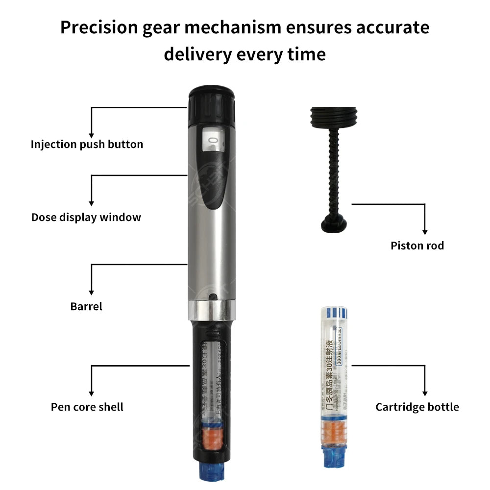 Insulin Injection Pen Compatible With Various Models Of Insulin From Novo4
