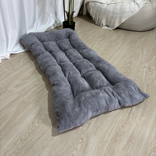 120*60cm Large Plush Dog Bed Sofa Thickened Super Soft Polyester Pet Mat Dog Crate Mat Bed For Small Medium Large Dog Bed