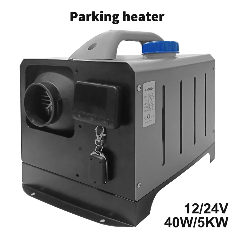 Diesel Air Heater All-in-one 12V/24V 5-8KW LCD Remote Control for Car RV Indoors