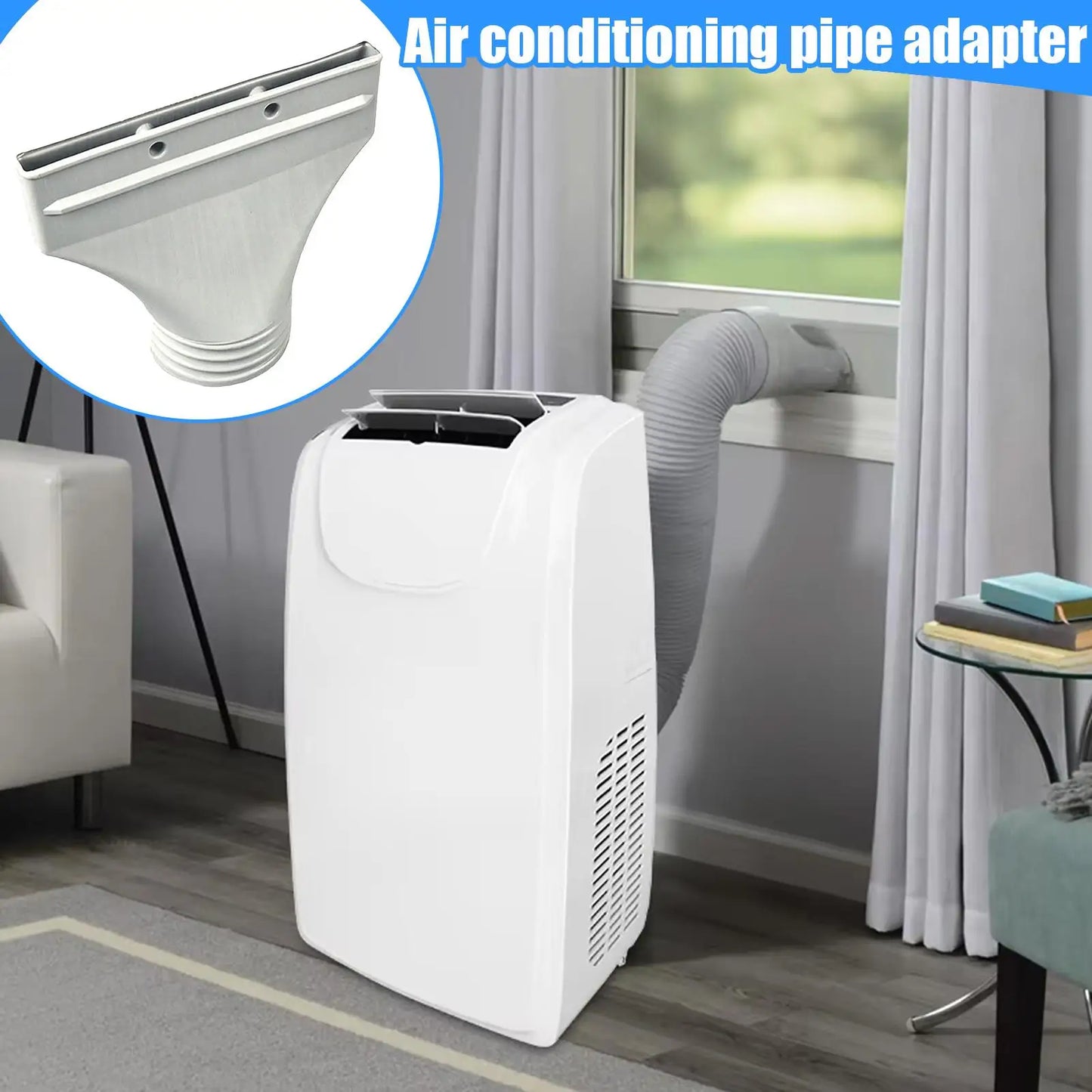 Portable Ac Hose Connector Portable Air Conditioner Hose Adapter Seal Vent Tube Kit for Air Conditioner Unit Duct Dryer Home Car