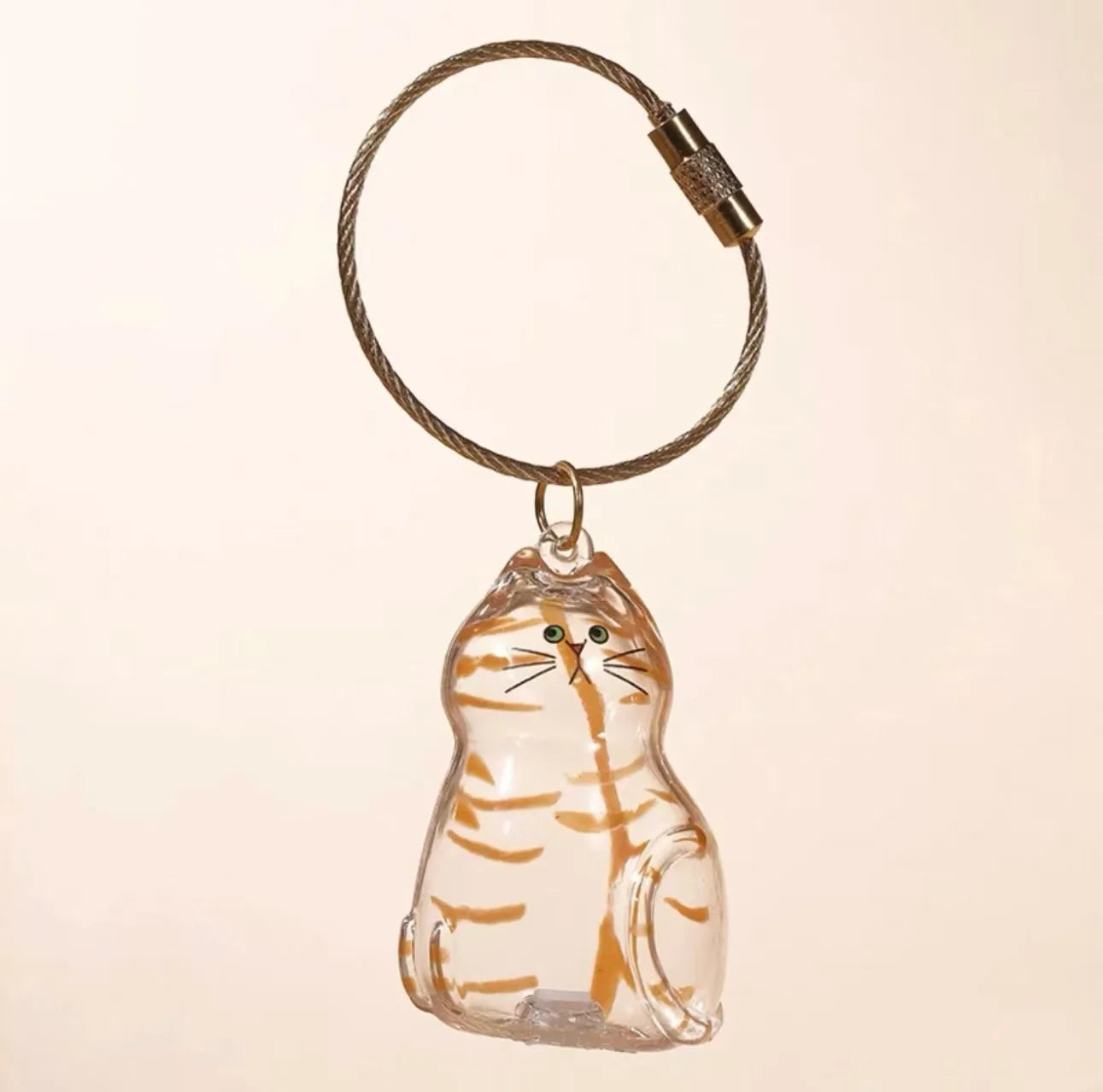 Pet Hair Memorial Keepsake Box & Bottle - Transparent Storage Container for Cat Fur, DIY Decor Gift for Pet Lovers Home Display