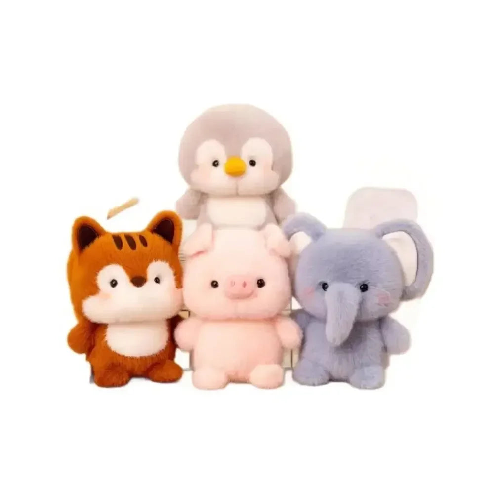 Cute 16cm Plush Companion Doll Plush Elephant Stuffed Animal Pillow Capybara Super Soft Animal Plush Toy Desk