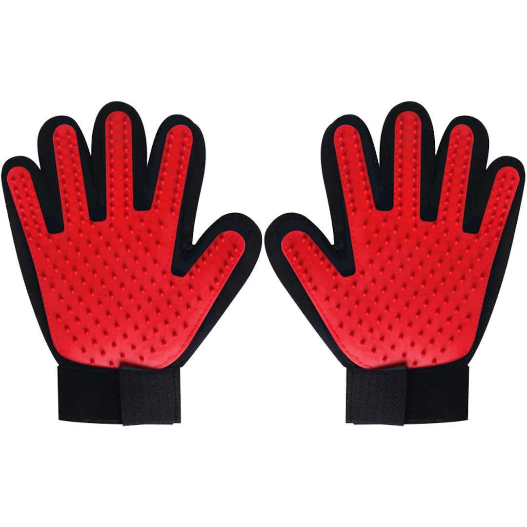 Silicone Pet Grooming Gloves Cats Hair Brush and Comb Gloves to Bathe Dogs Cleaning Hair Removal for Dog Animal Use Supplies