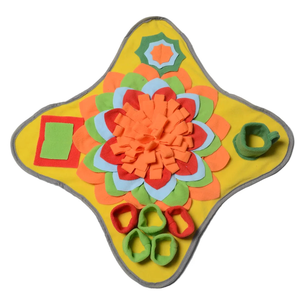 Snuffle Mat for Dogs -Interactive Dog Toys to Keep Them Busy  Puppy Puzzle Slow Feeder Treat  Dog Lick Mat Enhancement
