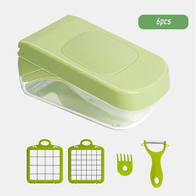 Multifunctional Vegetable Chopper Dicer Kitchen Supplies With Handle Food Grate Food Chopper Vegetable Slicer