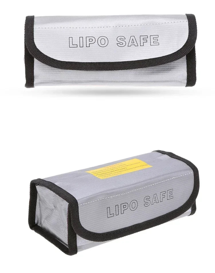185x75x60mm Square RC LiPo Safe Bag Battery Safety Fireproof Explosionproof Guard Battery Protection Charging Sack For RC Toy
