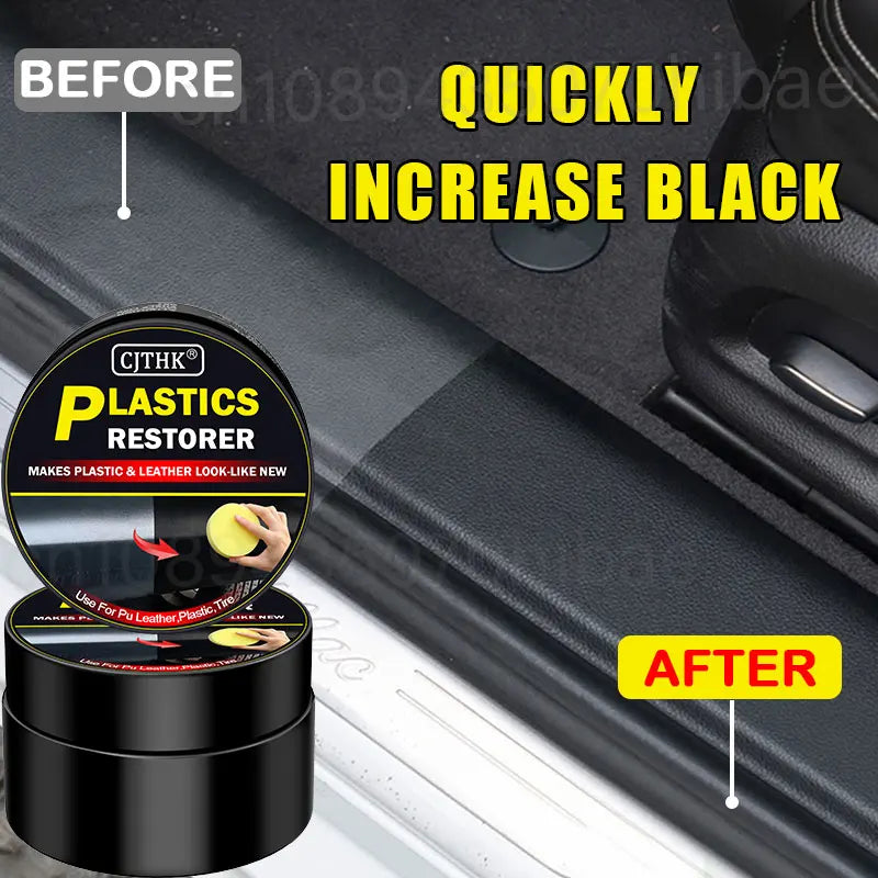Car Plastic Restorer Back To Black Gloss Car Cleaning Products Plastic Leather Restore Auto Polish And Repair Coating ./[\]