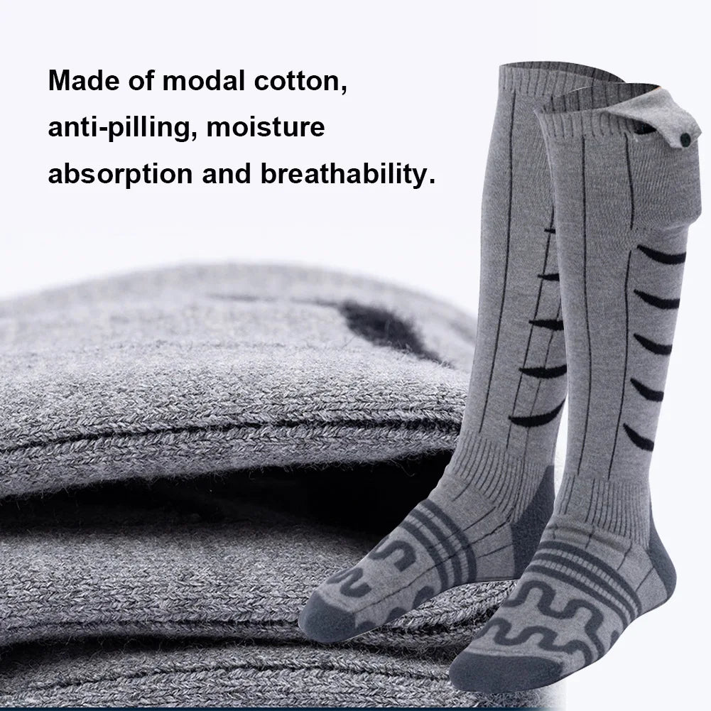 Electric Heated Socks Without battery Cold-Proof Winter Warm Thermal Socks Fast Heating Socks Washable for Outdoor Skiing Hiking