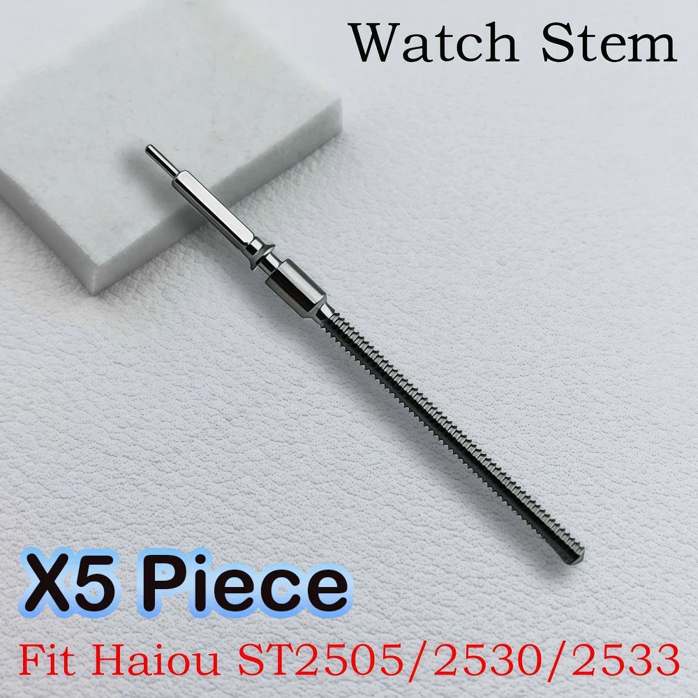 High Quality Watch Stem 1Pcs/5Pcs/10Pcs Movement Watch Steel Stem Crown Kit  For M8215 M8285 NH34 NH35 NH36 VK63 Movement