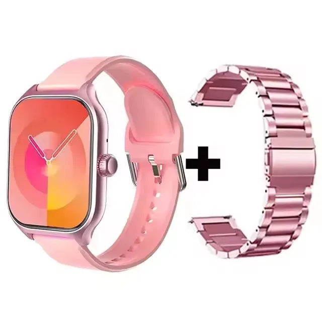 2025 Smart Watch Android IOS Phone 2.01 Inch Color Screen Bluetooth Answer Call Fitness Watches Tracker Smartwatch Women Men