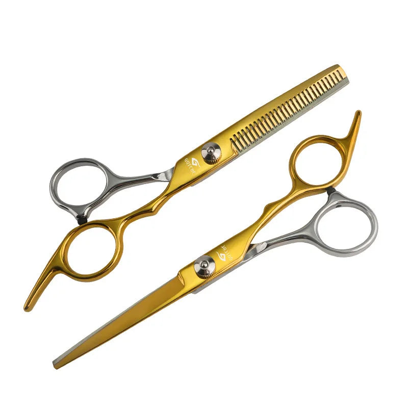 Hair Scissors 6.5 Professional Hairdressing Scissors Thinning Barber Scissor Set Hair Cutting Scissors 2043