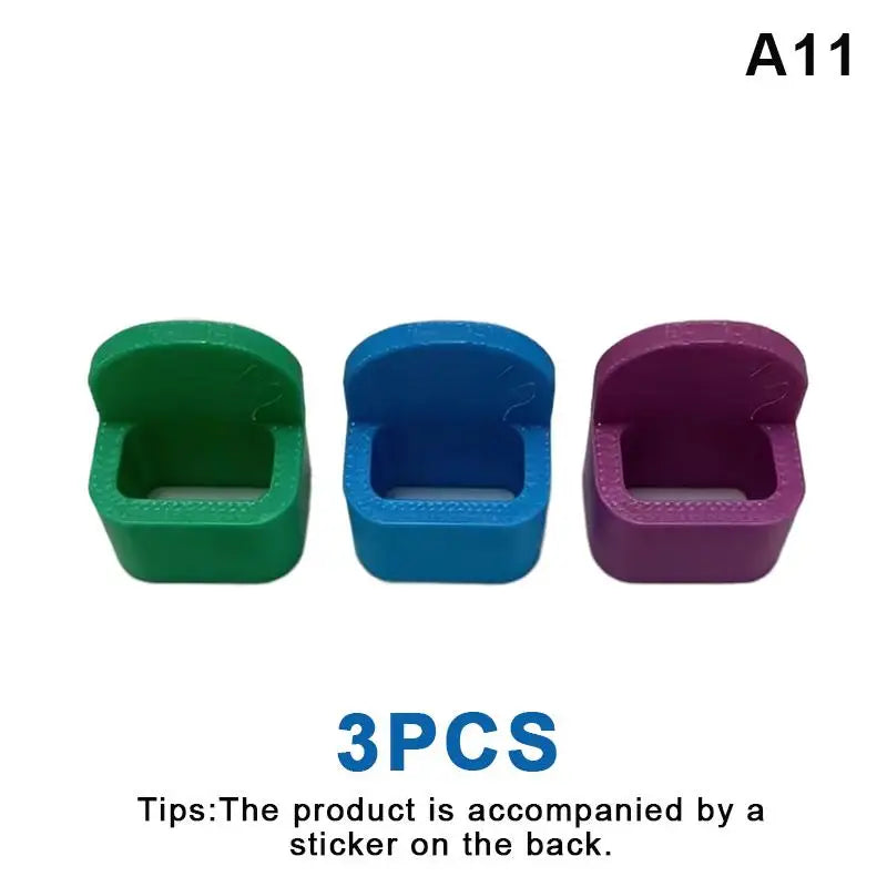 Sewing Machine Scissor Storage Organizer Box with Adhesive Backing for Craft Studio Easy to Install Holder Accessories Box