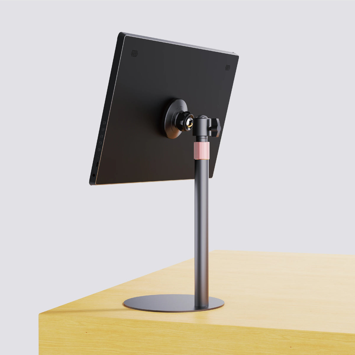 Portable Foldable Magnetic Tablet Holder Stand, Multi-Angle Adjustable Desktop Bracket, Wide Compatibility for 4-15.6 Inch iPad,