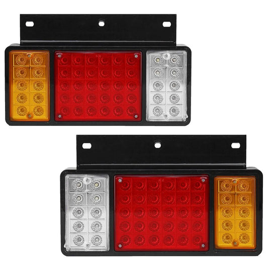 24V Pair Rear Tail Light for Isuzu Elf Truck NPR NKR NHR NLR 84+ Left And Right Side Truck Tail Lights