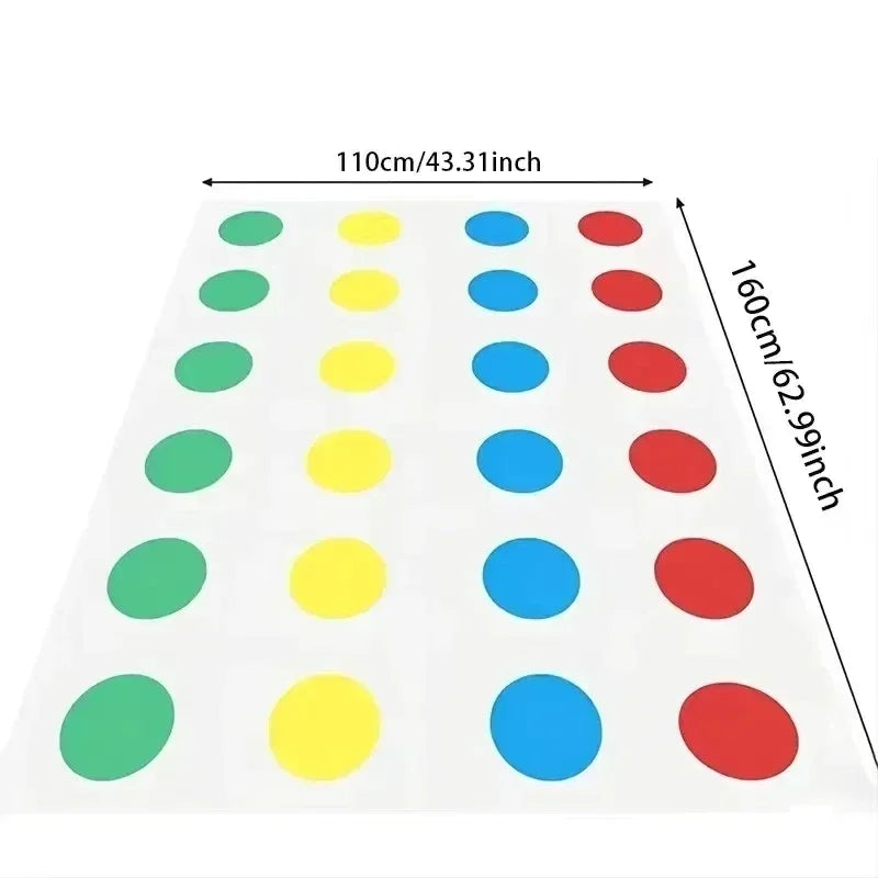Family Party Multiplayer Game Twister Games Indoor Outdoor Toys Game Twisting The Body For Children Adult Sports Interactive Aid