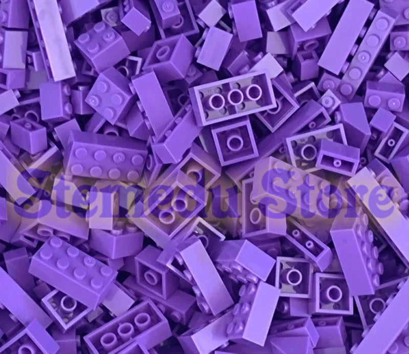 125/250g Building Blocks Bulk Lot Pack Sorted By Color Bricks Block Plate Toys Small Particles Bulk Compatible LeDUO