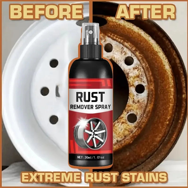 Multi Purpose Rust Remover Spray Metal Surface Chrome Paint Car Maintenance Iron Powder Cleaning Super Rust Remover Cleaner