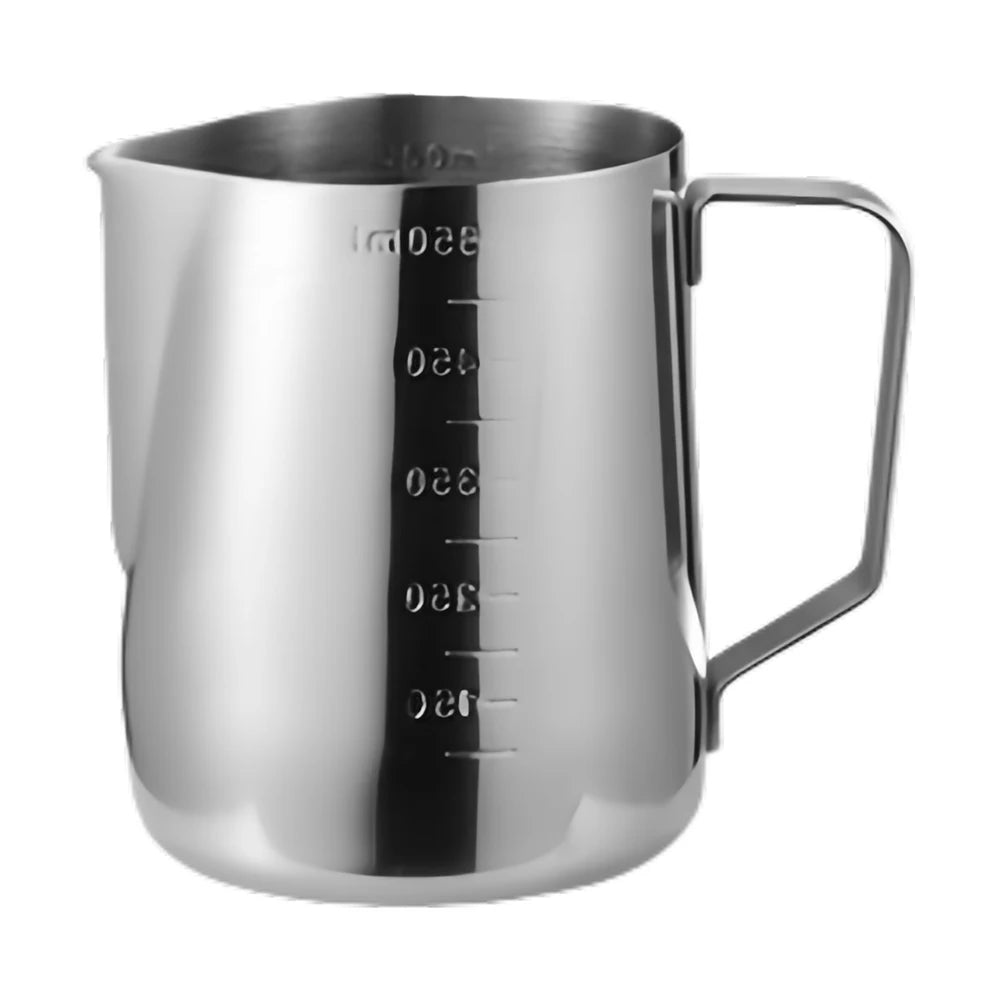 350/600/900ml Coffee Milk Frothing Pitcher Jug Stainless Steel Espresso Coffee Cup with Scale  for Latte Art Coffee