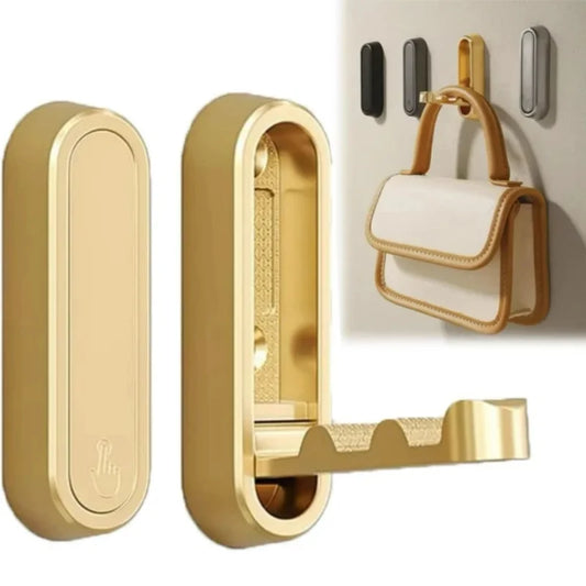 Folding Wall Hooks Towel Coat Hook Stainless Hook for Home and Decoration Kitchen Bathroom Matte Towel Hanger Storage Organizer