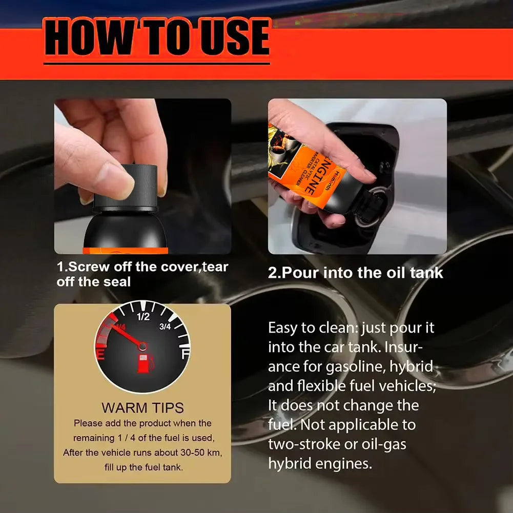 Catalytic Converter Cleaner Engine Boost Up Carbon Removal Reduce Fuels Consumption Engine Accelerators For Diesel Car #rc213v
