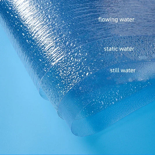 Realistic Water Effect Transparent PVC Film for Diorama Water Lake River Surface Hobby Model Scenery Sheets Pre-Cut Self-Adhesiv