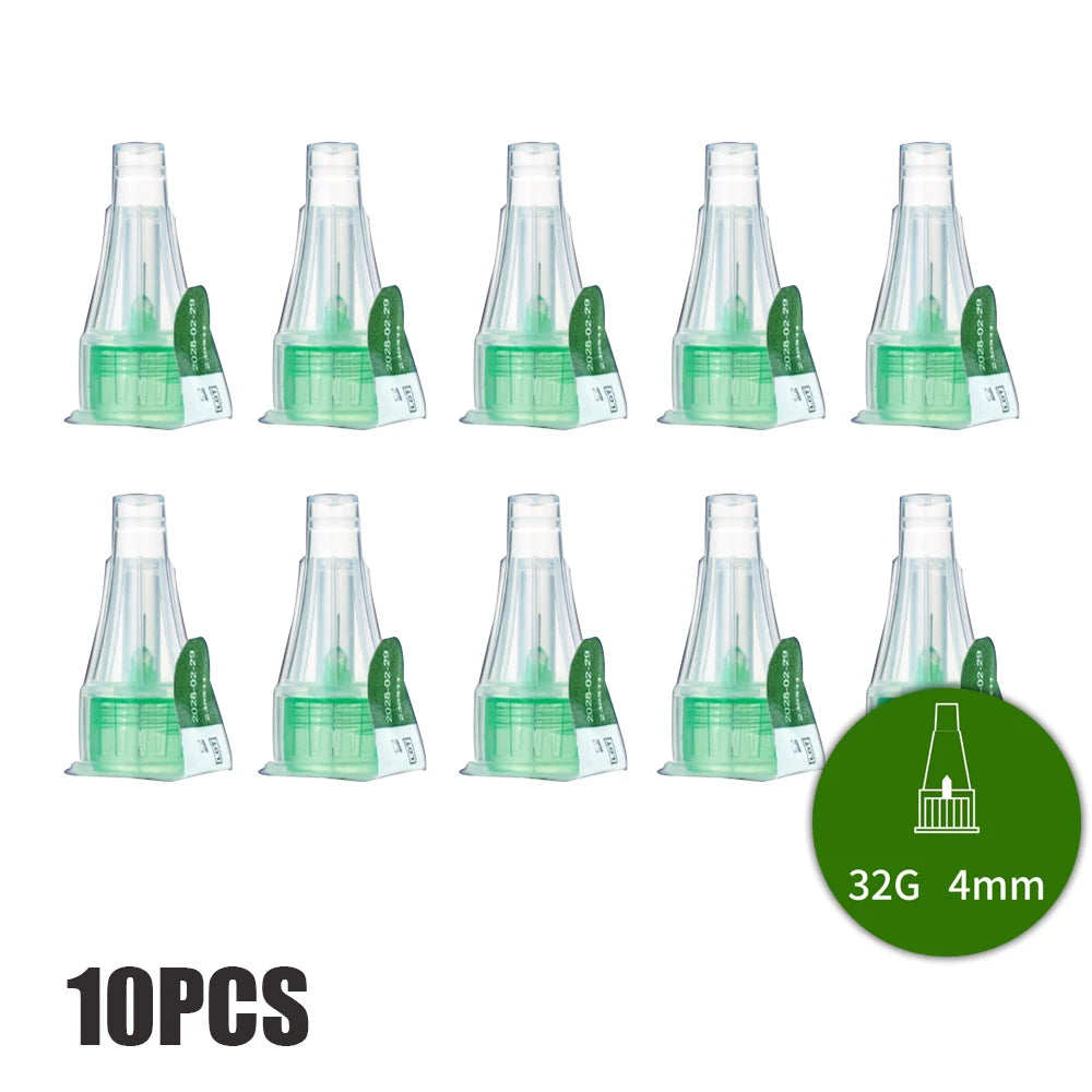 10/30/50/100Pcs Insulin Cartridges For Lilly Insulin Injection Pen Individual Packaging Medical Insulin Pen Tip 4mm 6mm 8mm