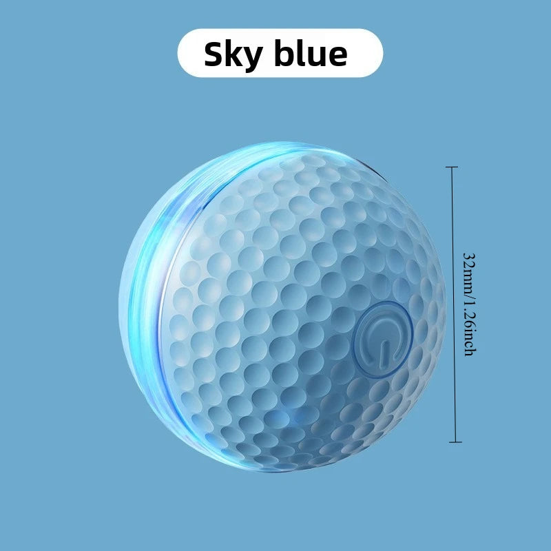Smart Interactive Dog Toy Ball, Automatic Moving Rolling & Bouncing, Motion Activated E-TPU Dog Ball, Waterproof Chew Resistant