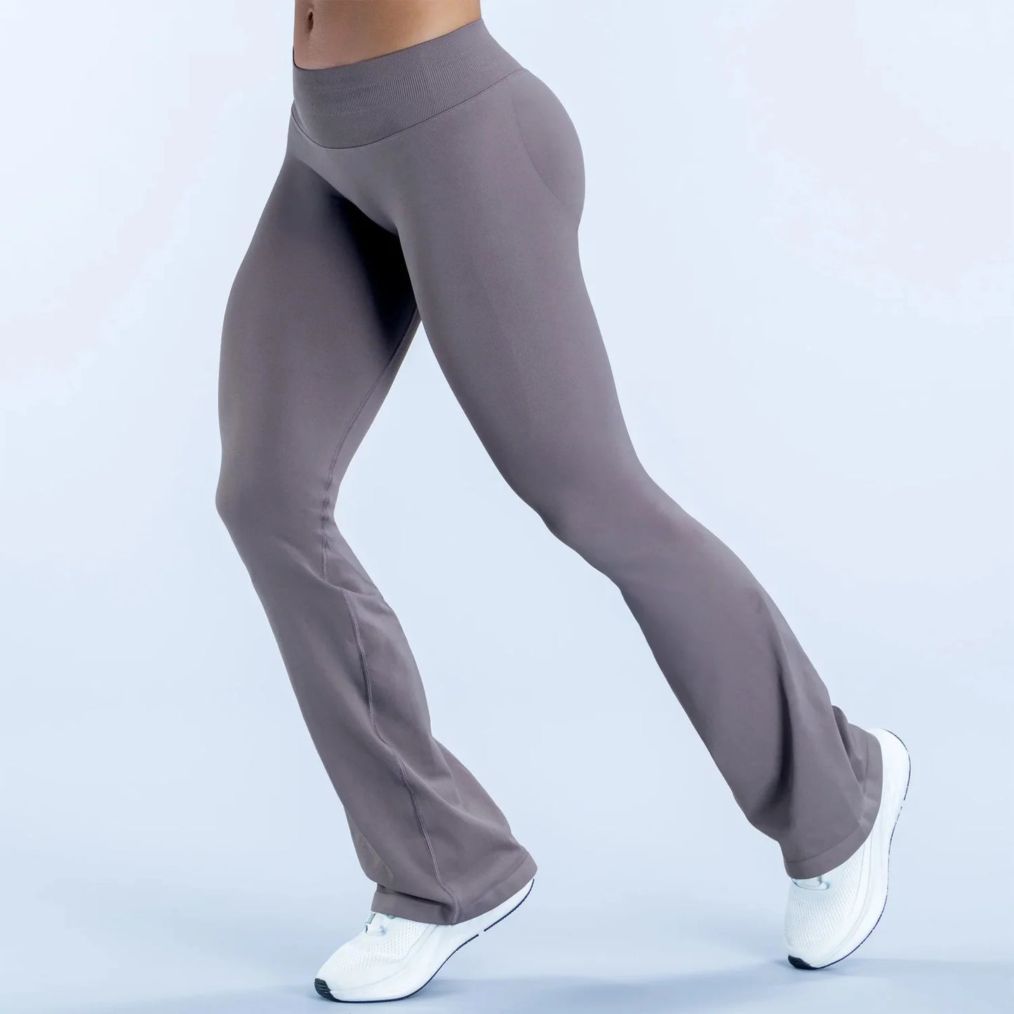 Yoga  Women Tight Flared Bootcut Yoga Leggings High Waist Seamless High Stretch Lifting Butt for Gym Running Workout Fitness