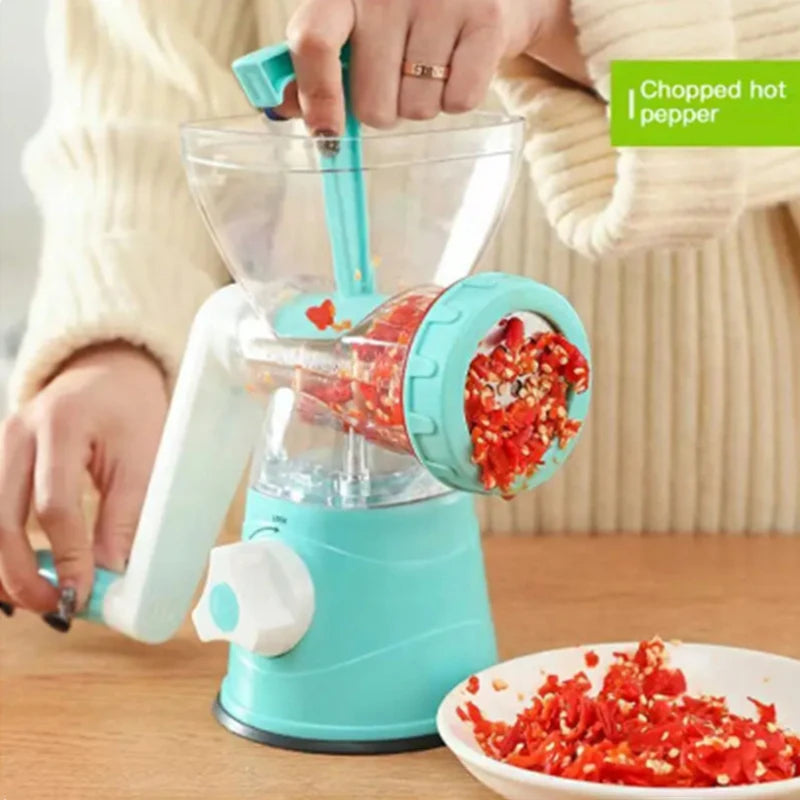 Meat Grinder Manual Processors Food Mincer Kitchen Machine Sausage Maker Stuffer Vegetable Chopper Blender Household Enema Tool