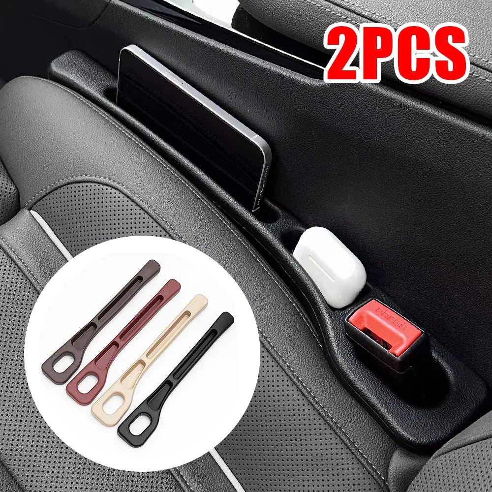 2025 1 Pair Universal Car Seat Gap Plug Strip Side Seam Car Gap Filler Leak Proof Seat Gap Storage Organizer Interior Decoration