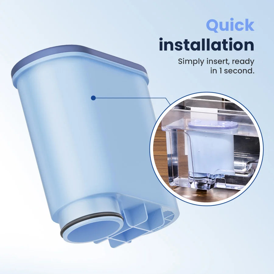 Reimol 4-Pack Water Filters for Philips Coffee Machines | Compatible with AquaClean CA6903 Series | High-Efficiency Replacement