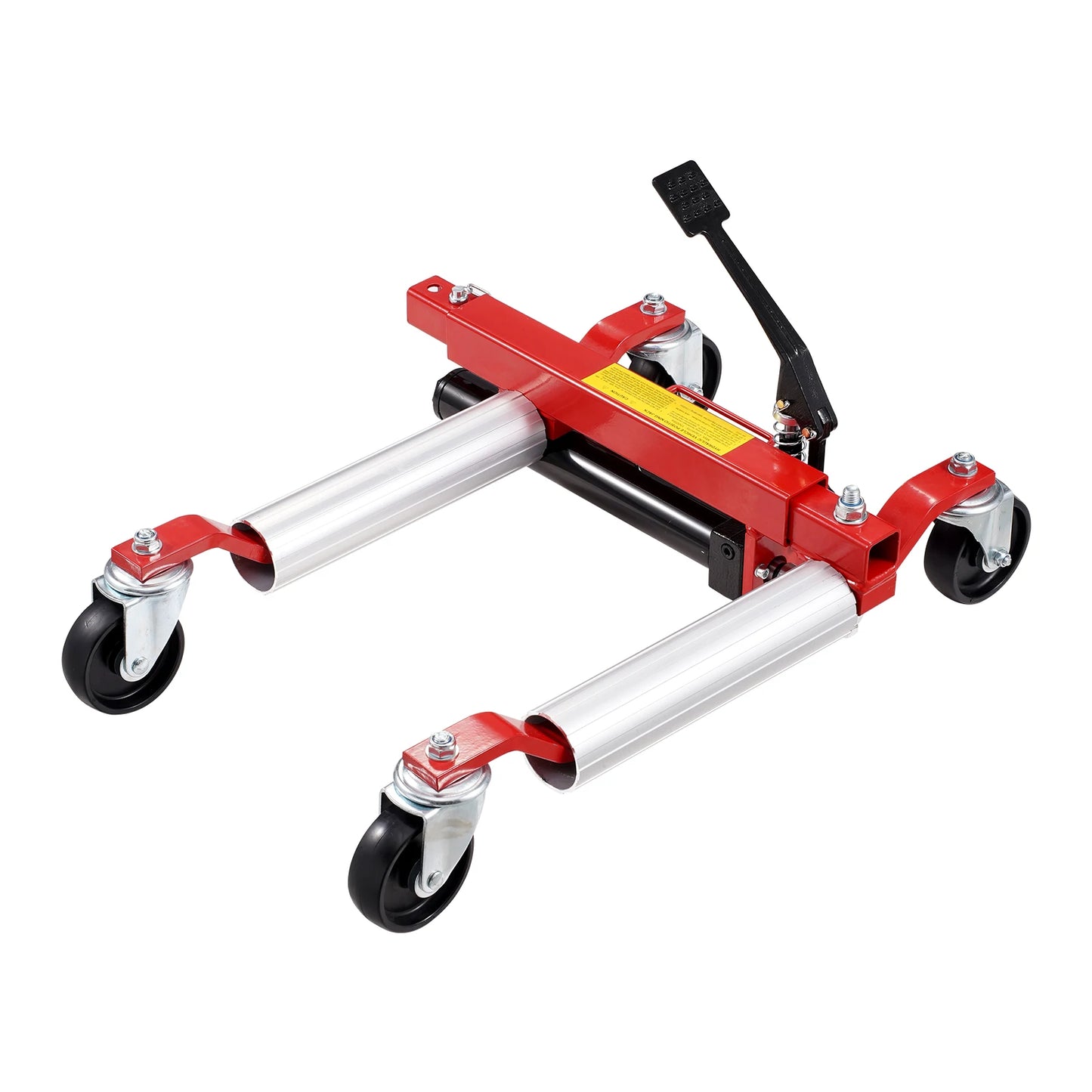 SucceBuy Wheel Dolly Heavy Duty Vehicle Positioning Hydraulic Tire Jack Max Capacity 1500 Lbs  Dolly for Car Auto Repair Moving