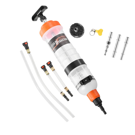 SucceBuy 1500CC Fluid Extractor with Long Hose and Extension Tubes Suction Pump for Lawn Mowers Car Ships Golf Carts Motorcycles