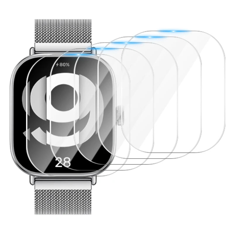 Tempered Glass for Xiaomi Redmi Watch 4 SmartWatch HD Screen Protector for Redmi Watch4 Anti-Scratch Prottiecve Film Accessories