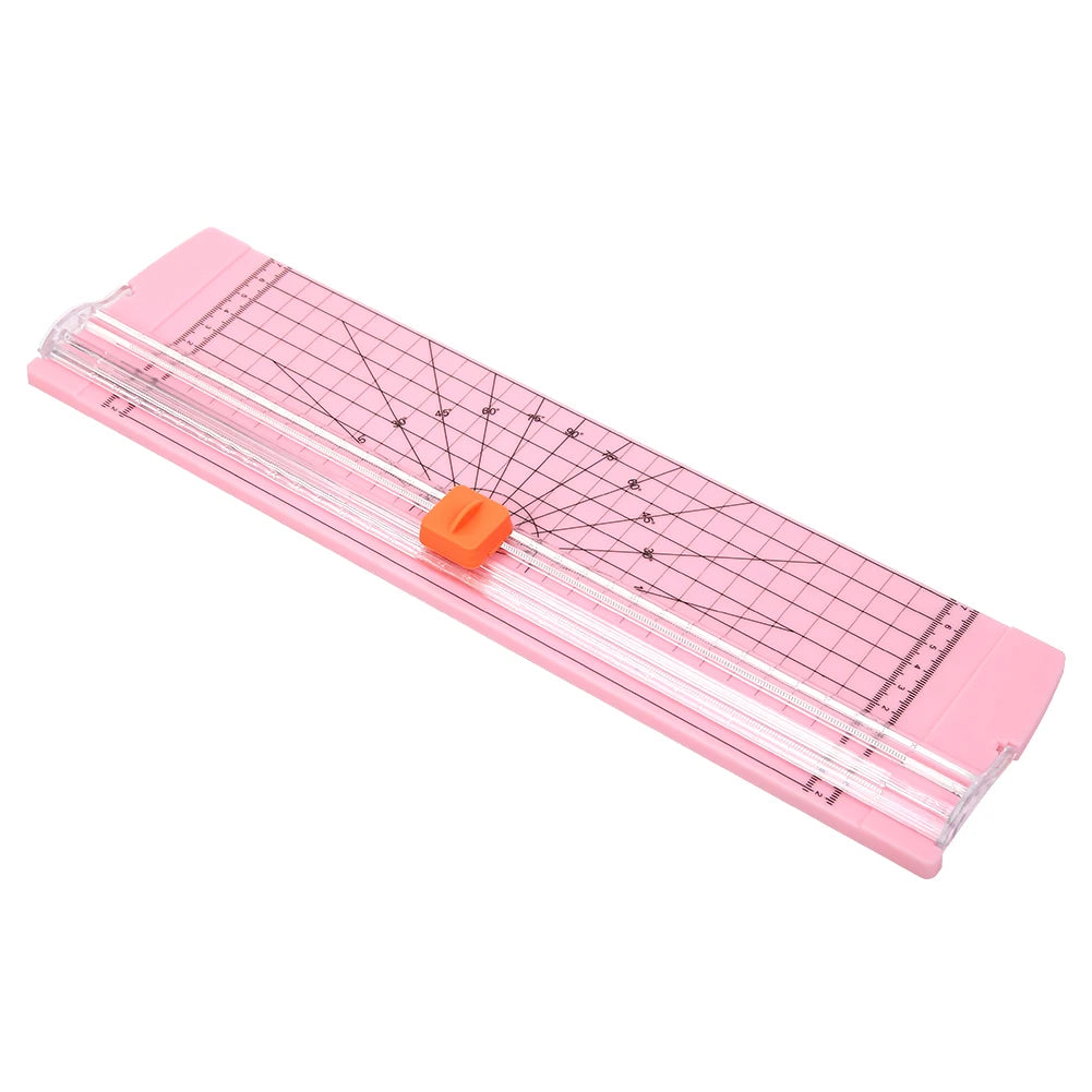 Office A4 Guillotine Paper Cutter with Automatic Security Safe Guard for Coupon Craft Paper Lightweight Cutting Mat Machine
