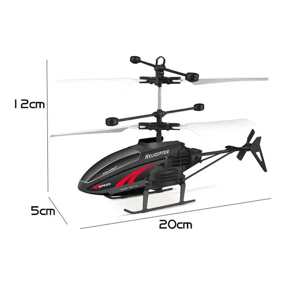 Hobbies Rechargeable Mini Drone Remote Control Plane Flying Helicopter Toy RC Helicopters