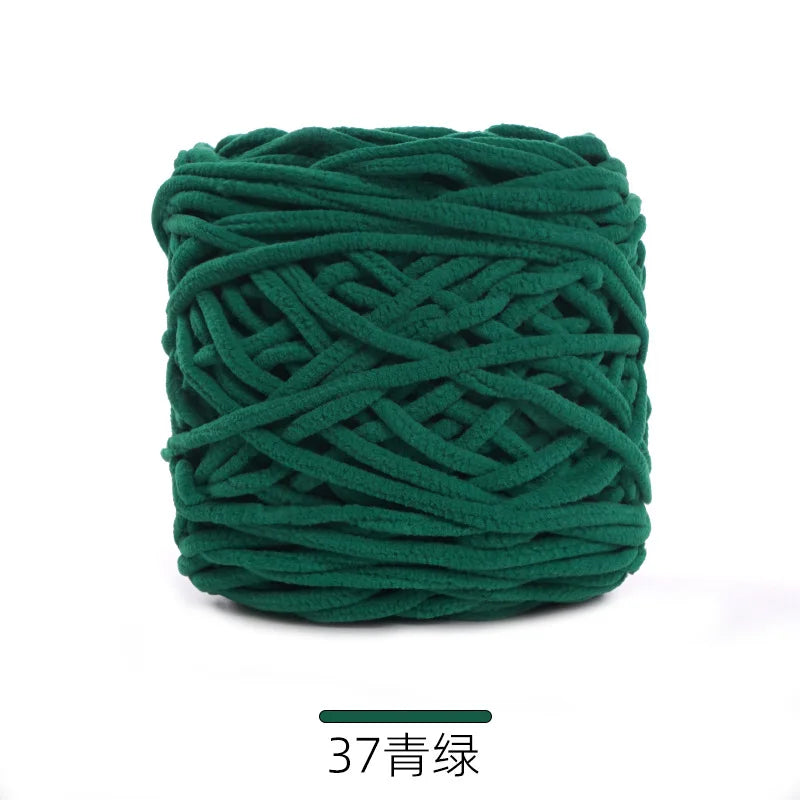 1Pc 50g Thin Velvet yarn for Crocheting Chenille yarn hand knitting Crochet amigrumi slipper line knit sweater blanket thread